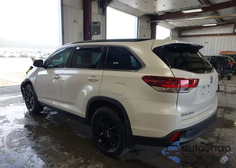 2019 Toyota Highlander Se/Xle from USA, damaged, VIN 5TDJZRFH2KS608789